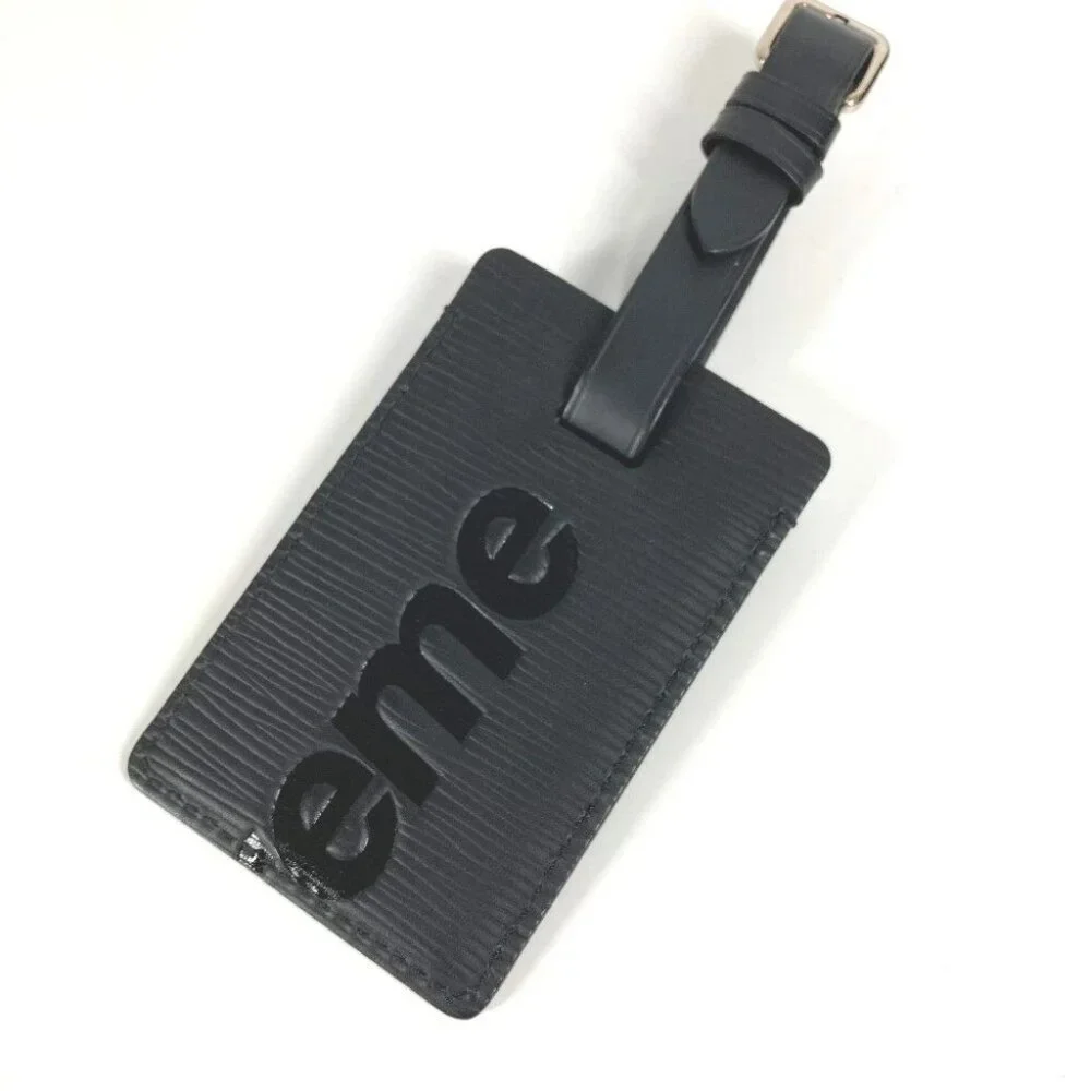 LOUIS VUITTON M67726 Epi Supreme collab Bag Charm Key Holder Name tag
